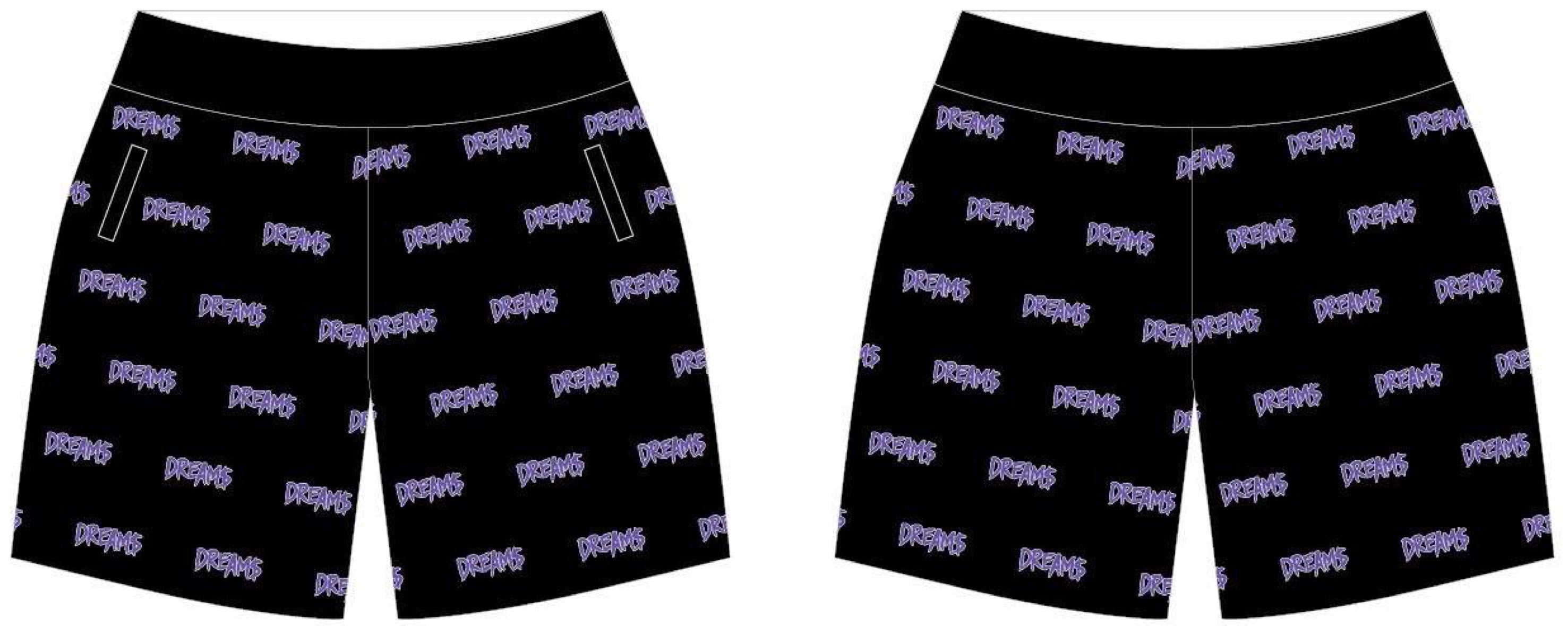 DREAM$ ® Mesh Shorts (Purp)