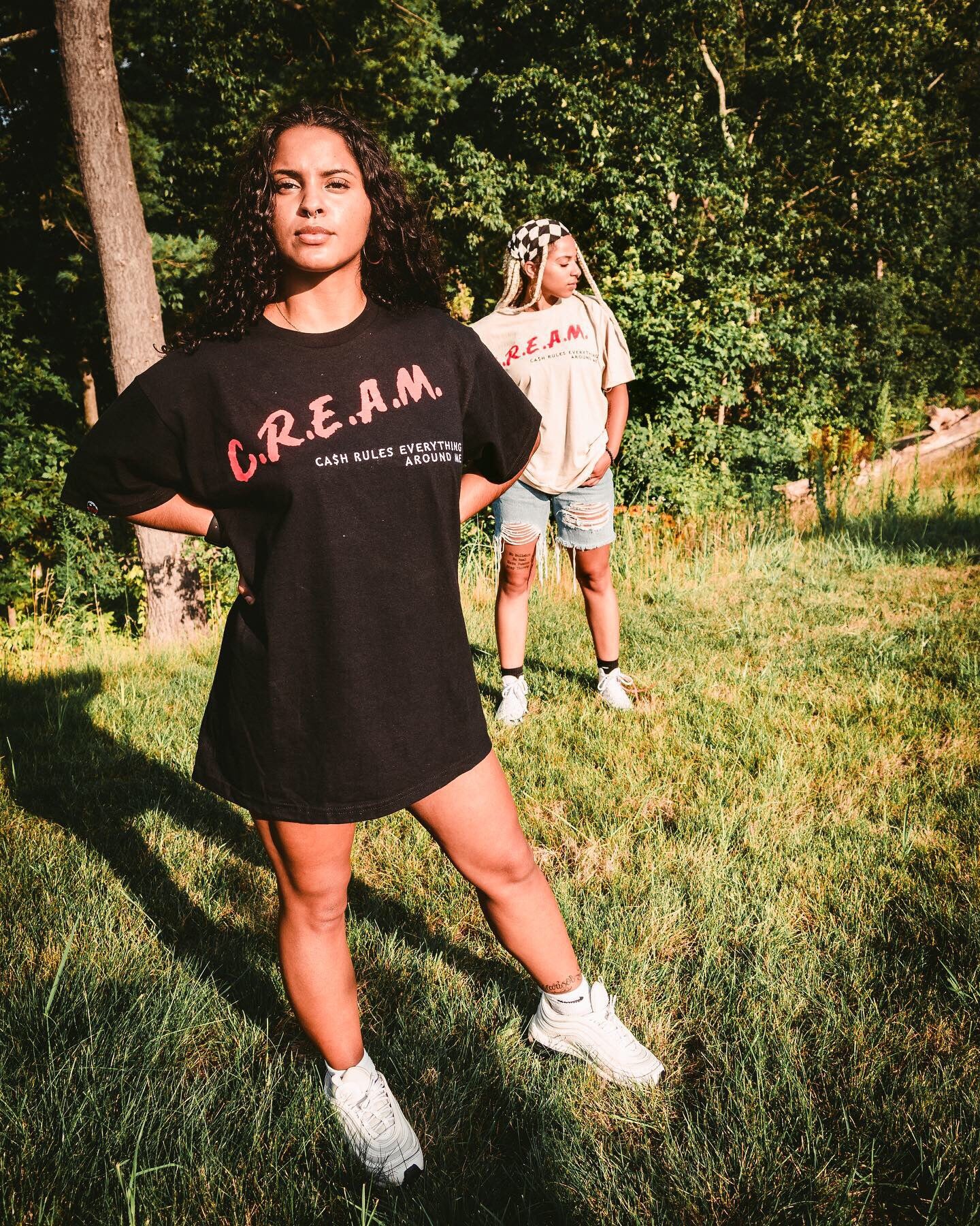 Cream ® Tee (Black)