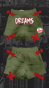 DREAM$ ® Team Shorts (Olive)