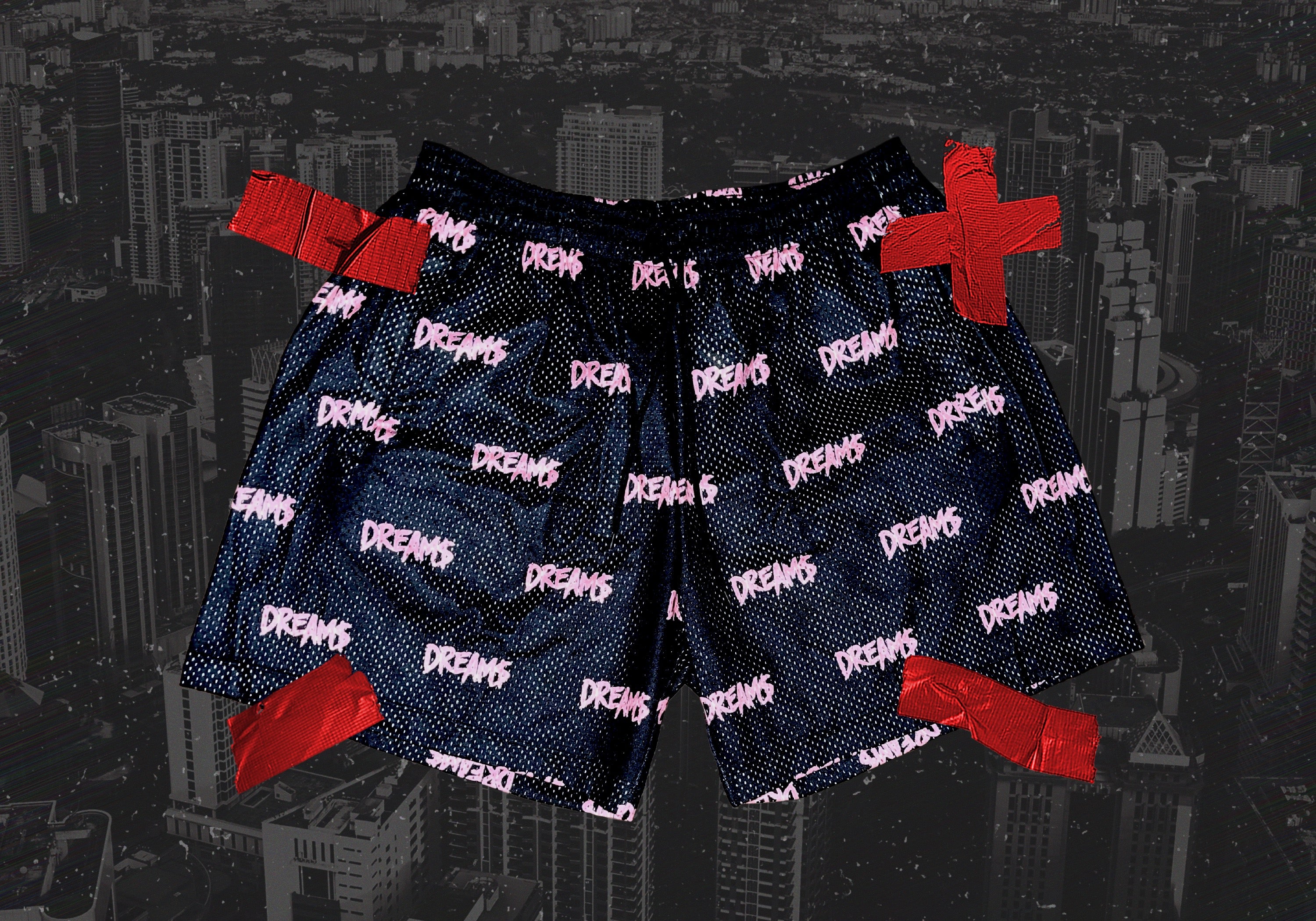 DREAM$ ® Mesh Shorts (Pink)