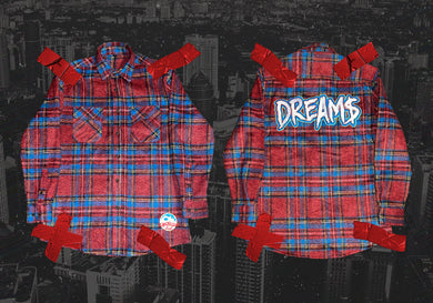 DREAM$ ® Flannel Top (Red)