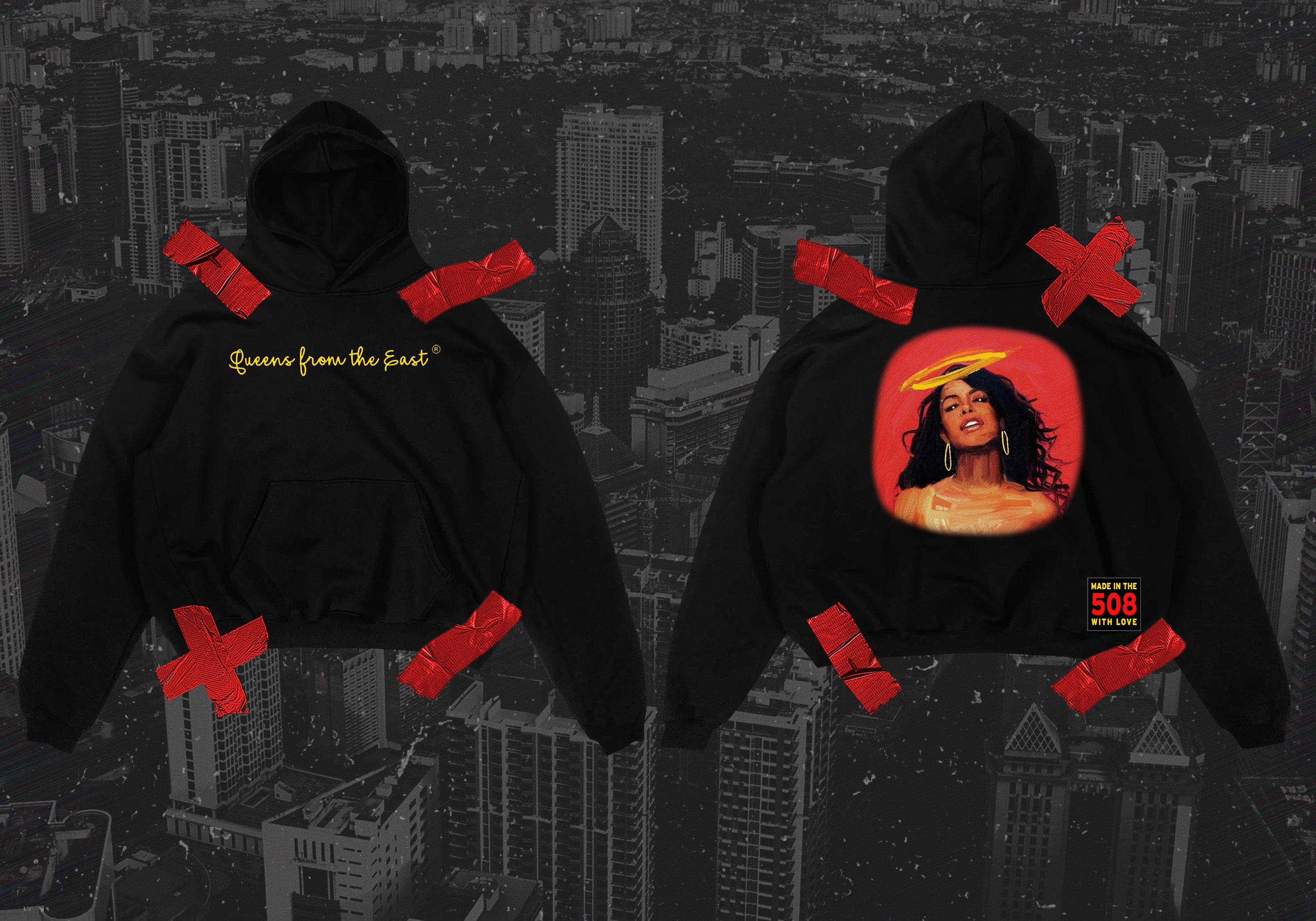 Queens from the East ® Hoodie (Aaliyah)