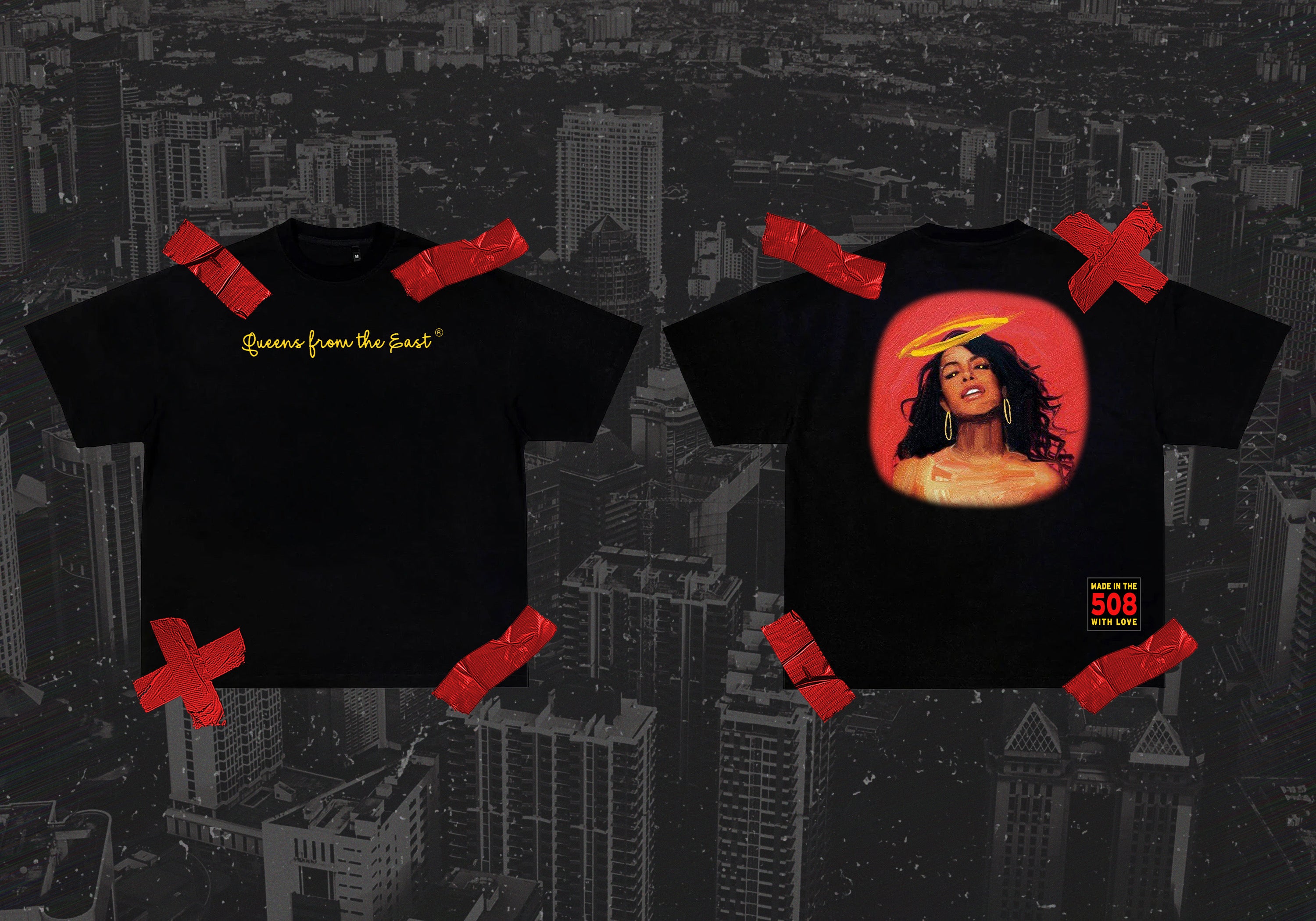 Queens from the East ® Tee (Aaliyah)