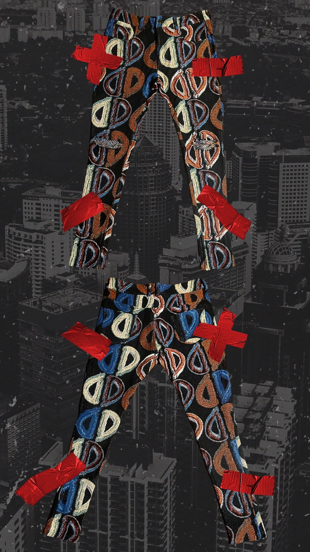 DREAM$ ® Knit Tapestry Pants (Dreamer)