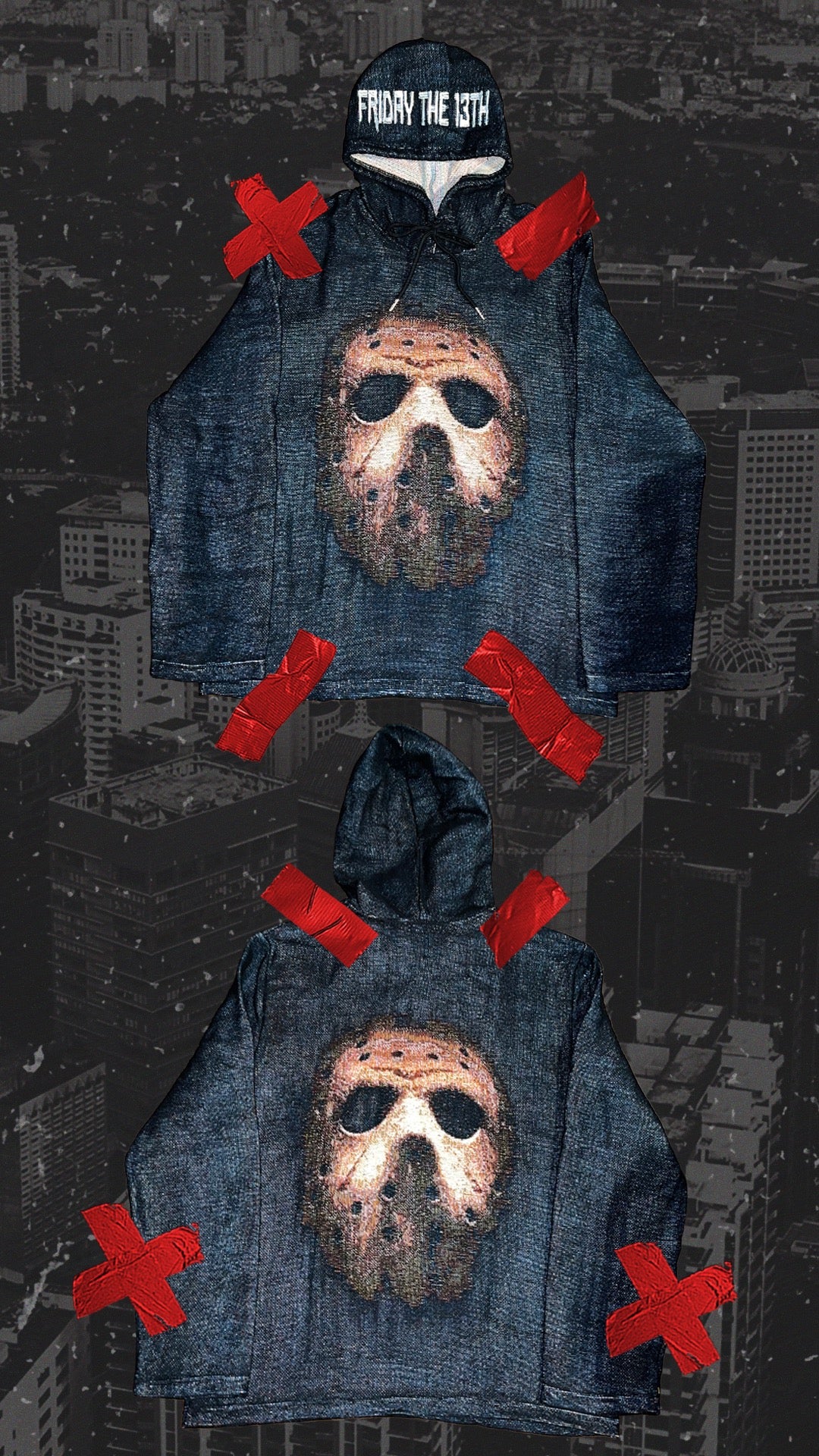 DREAM$ ® Knit Jason X Mask Hoodie