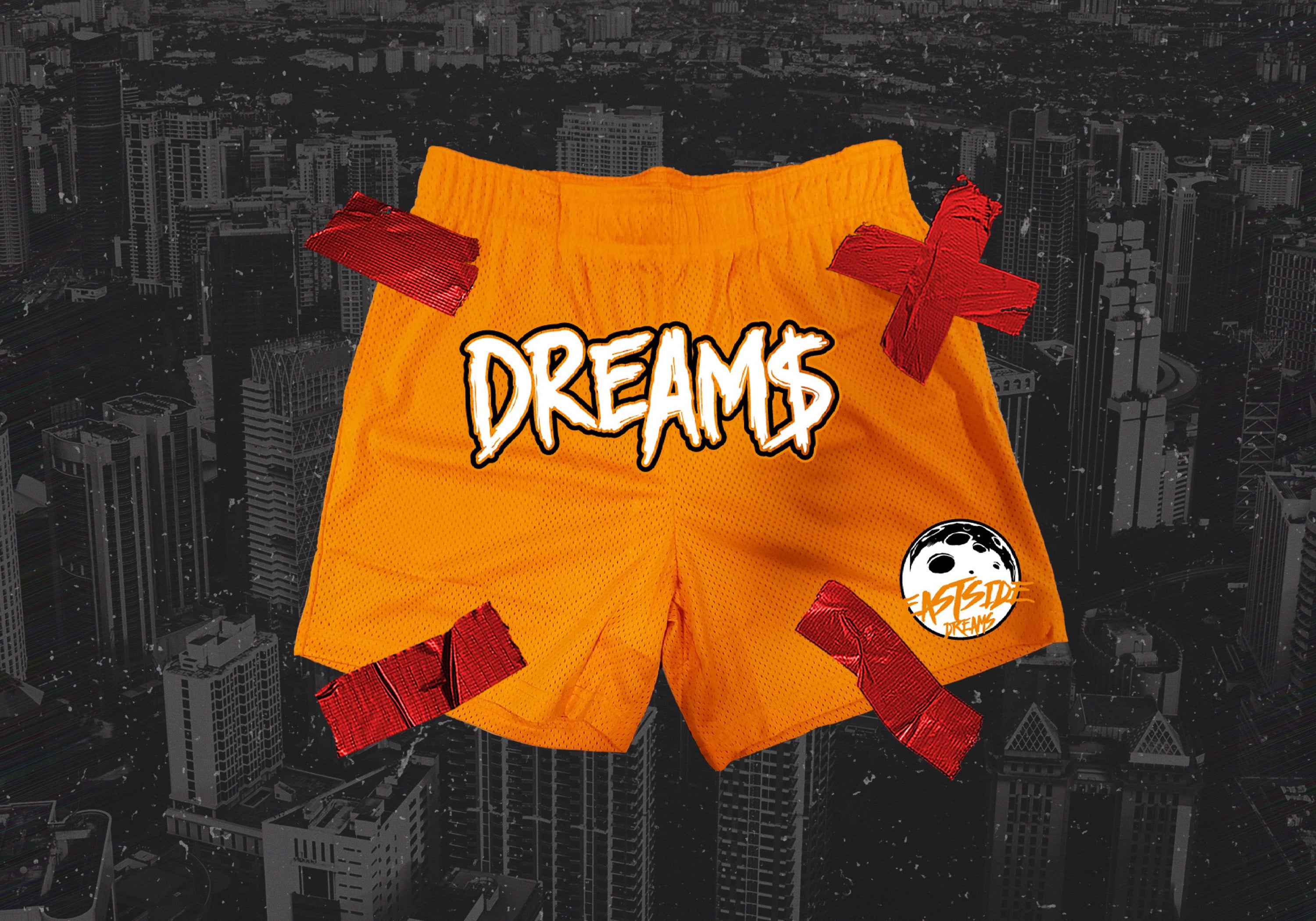 DREAM$ ® Team Shorts (Orange)
