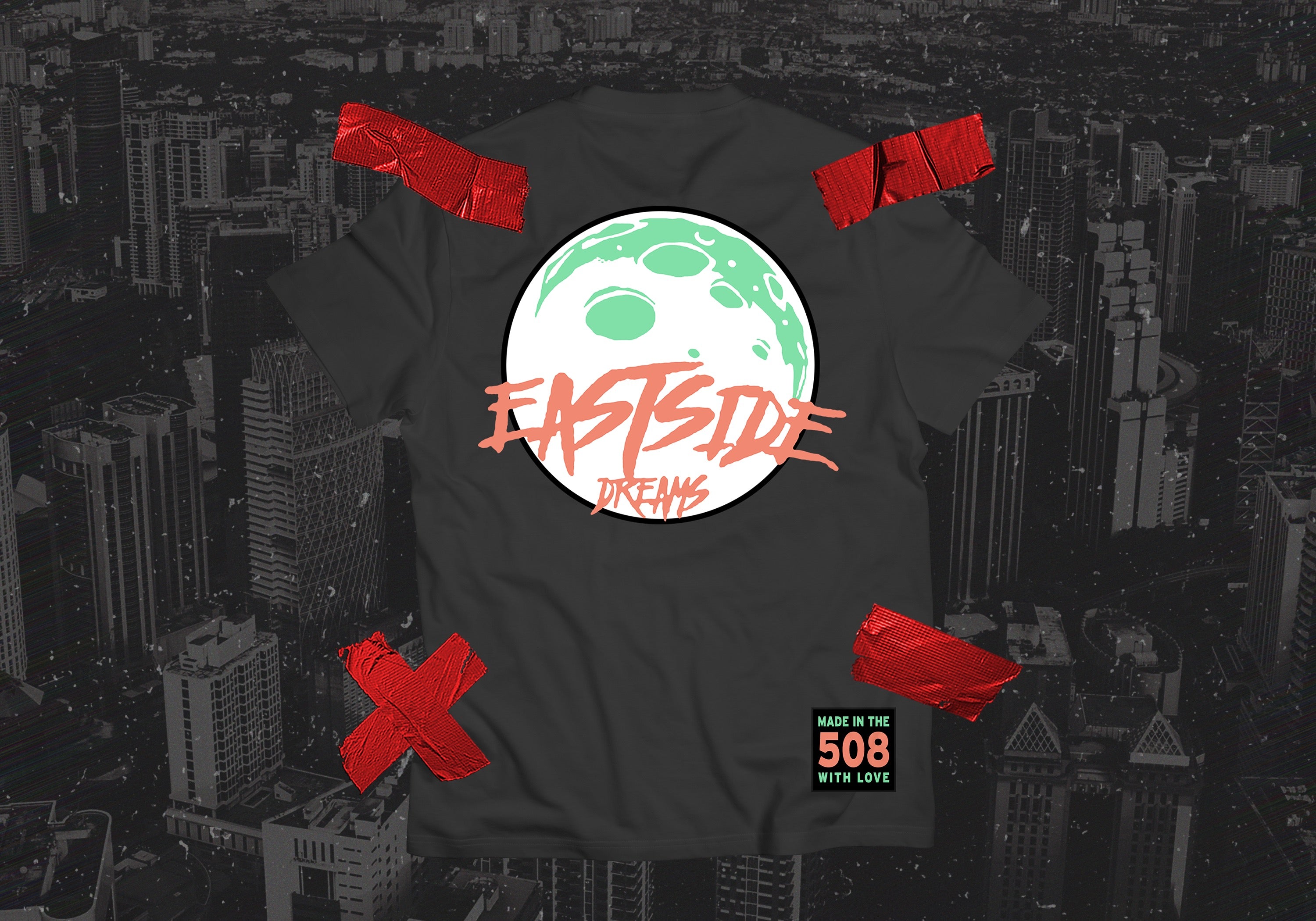 Cream ® Tee (Salmon)