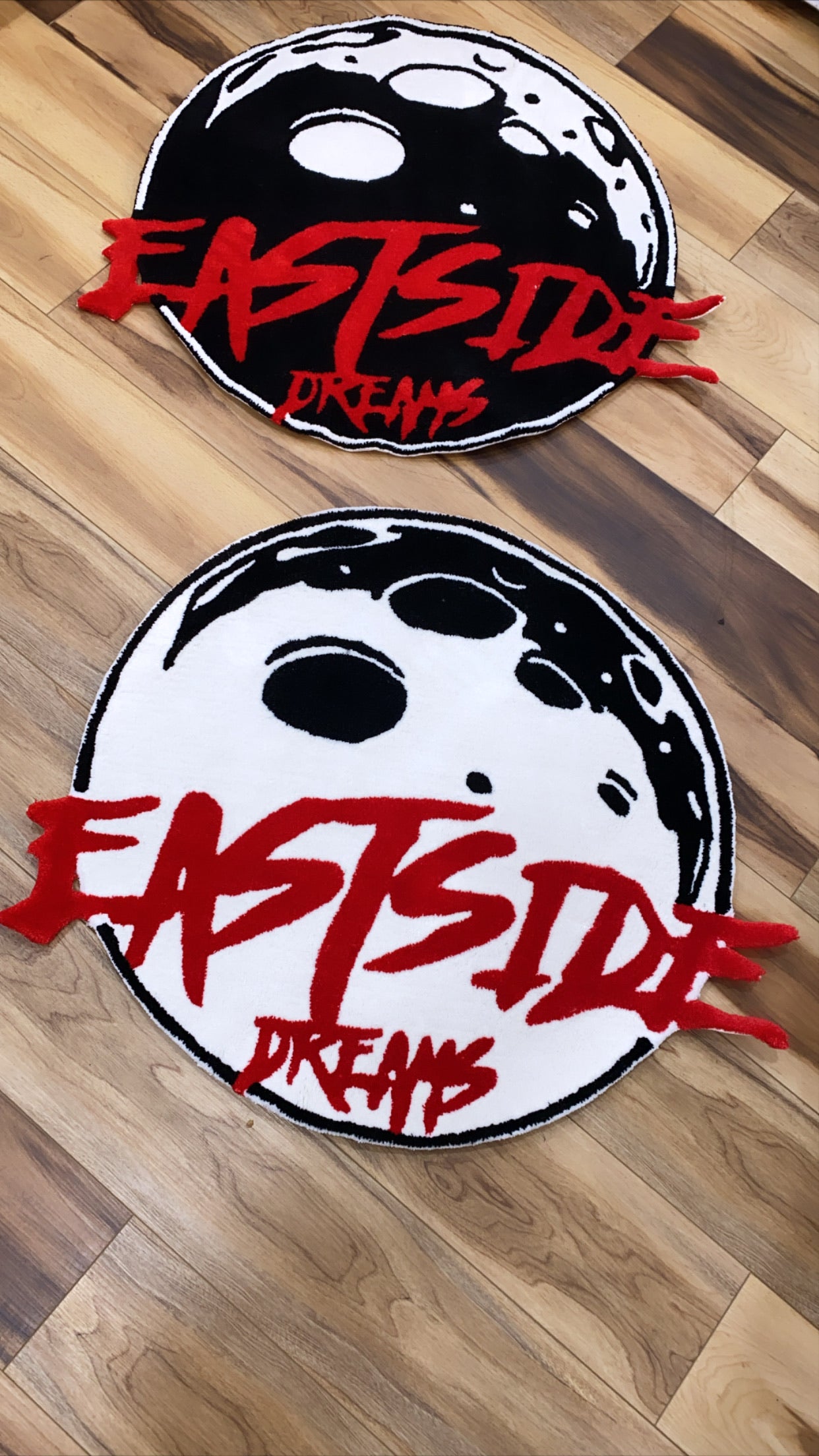Eastside Dreams ® Moon Rug (Black)